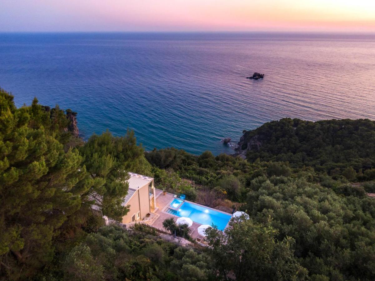 Ocean View Luxury Villa Ethra Kontogialos Exterior photo